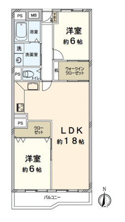 桂川ハイツ 5号館 間取り 桂川ハイツ 5号館 間取り