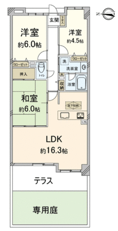 ラウンドガーデン嵐山 間取り ラウンドガーデン嵐山 間取り