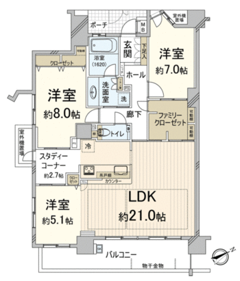 クレアヒルズ緑地公園の中古物件情報 Flzy7a06 三井のリハウス