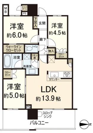 パークタワー南千里丘 間取り パークタワー南千里丘 間取り