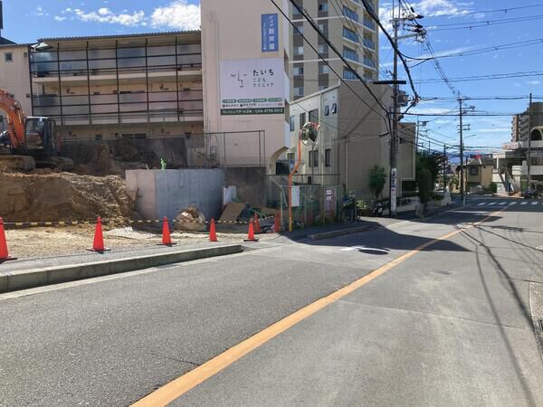 吹田市新芦屋上 2号地 前面道路 吹田市新芦屋上 2号地 前面道路