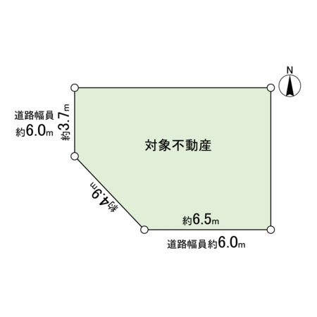上ノ島町2丁目古家付土地 地形図 上ノ島町2丁目古家付土地 地形図
