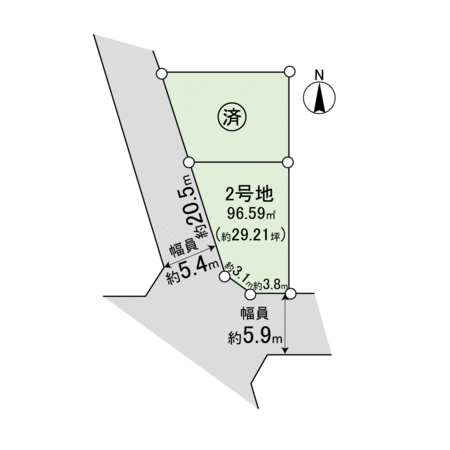 兵庫県尼崎市浜田町4丁目 地形図 兵庫県尼崎市浜田町4丁目 地形図