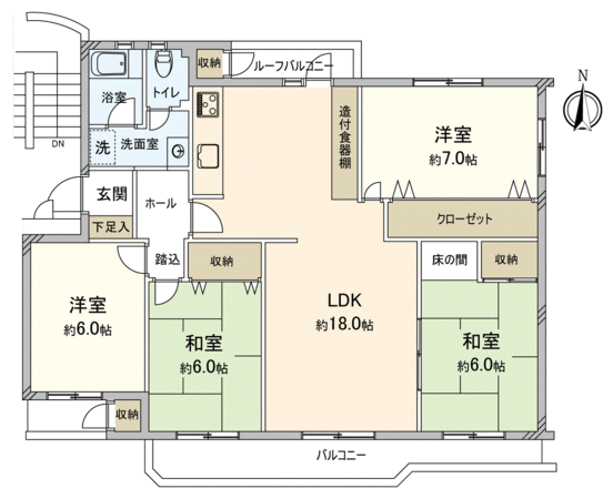Cマンション 5号棟 間取り Cマンション 5号棟 間取り