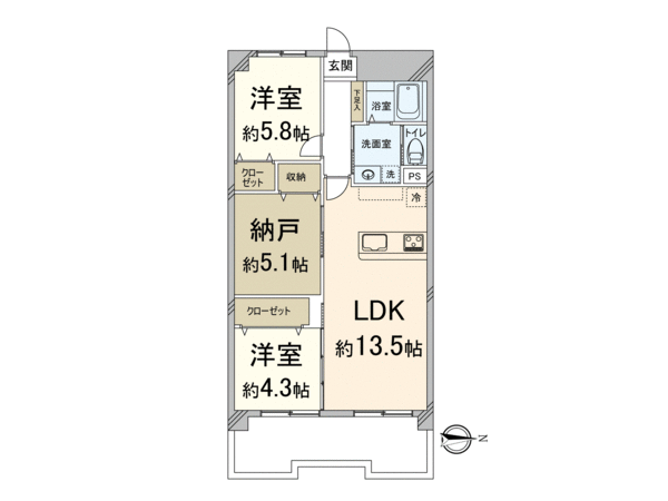 住之江東コーポ 間取り 住之江東コーポ 間取り