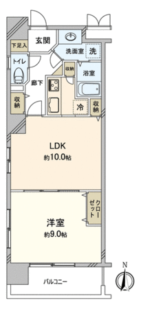 リッチハイムアルテ上本町 間取り リッチハイムアルテ上本町 間取り