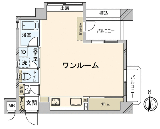ノバカネイチ天王寺3番館 間取り ノバカネイチ天王寺3番館 間取り