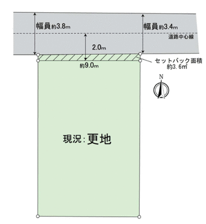 伏見区桃山筒井伊賀西町 土地 地形図 伏見区桃山筒井伊賀西町 土地 地形図