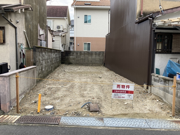宇治市槇島町南落合 建築条件付土地 現地 宇治市槇島町南落合 建築条件付土地 現地