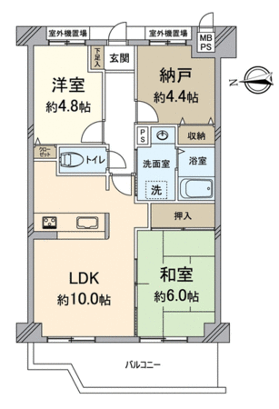 ライオンズマンション淀リバーサイド 間取り ライオンズマンション淀リバーサイド 間取り