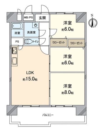 向島ニュータウン第三街区D棟 間取り 向島ニュータウン第三街区D棟 間取り