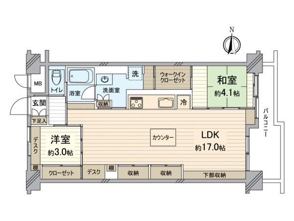 コスモ丹波橋 間取り コスモ丹波橋 間取り