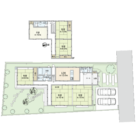 京都市左京区岡崎法勝寺町 間取り 京都市左京区岡崎法勝寺町 間取り