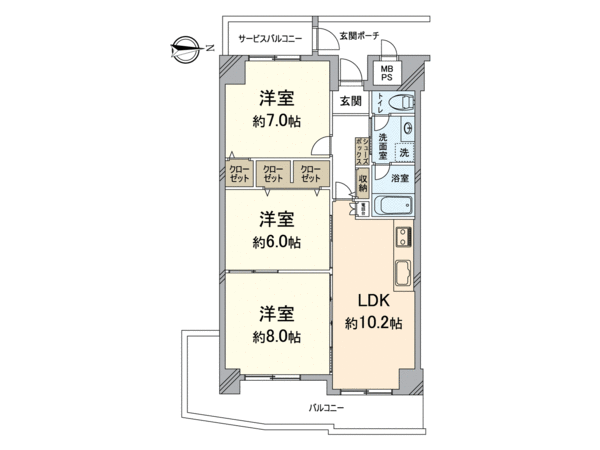 阪神住建グランドヴィラ鷺洲 間取り 阪神住建グランドヴィラ鷺洲 間取り