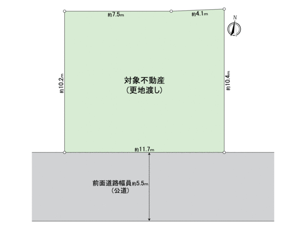 福島区吉野1丁目 土地 間取り 福島区吉野1丁目 土地 間取り