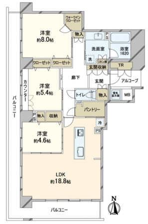 ライオンズマンション大阪スカイタワー 間取り ライオンズマンション大阪スカイタワー 間取り