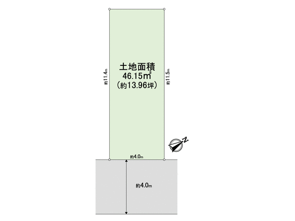 港区池島3丁目 土地 間取り 港区池島3丁目 土地 間取り