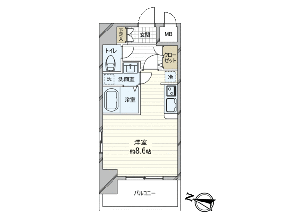 エスリード弁天町南 間取り エスリード弁天町南 間取り