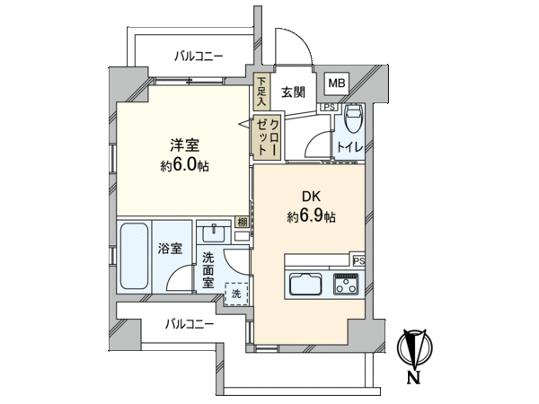 シティライフ本町西ラブニール 間取り シティライフ本町西ラブニール 間取り