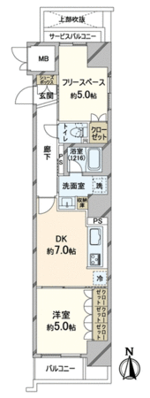 サンマイン北浜 間取り サンマイン北浜 間取り