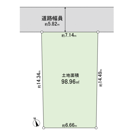 神田南通3丁目 土地 地形図 神田南通3丁目 土地 地形図
