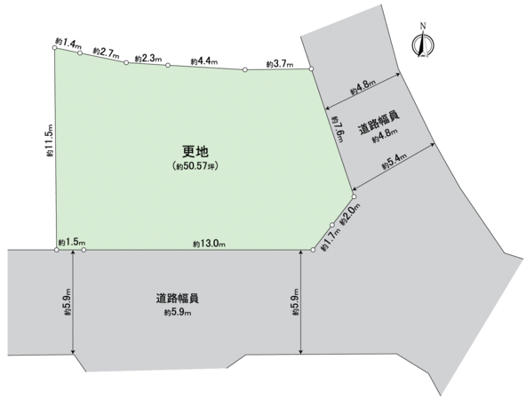 堺市北区百舌鳥梅町1丁 地形図 堺市北区百舌鳥梅町1丁 地形図