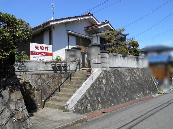 大阪府河内長野市小山田町 現地 大阪府河内長野市小山田町 現地