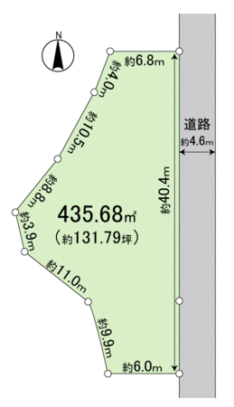 河内長野市北青葉台 地形図 河内長野市北青葉台 地形図