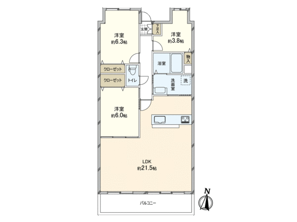 ライオンズマンション千代田 弐番館 間取り ライオンズマンション千代田 弐番館 間取り