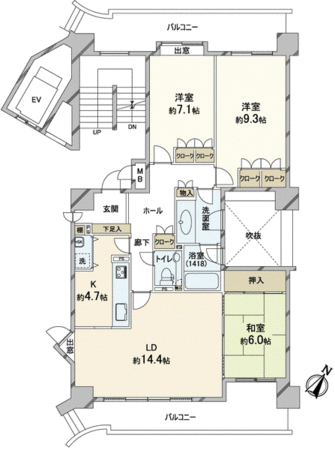 南貴望ヶ丘パークホームズ 間取り 南貴望ヶ丘パークホームズ 間取り