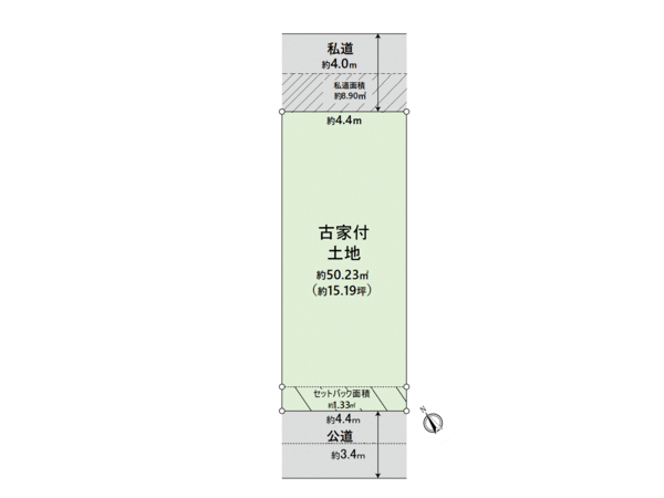 堺市西区浜寺諏訪森町西一丁 売土地 地形図 堺市西区浜寺諏訪森町西一丁 売土地 地形図