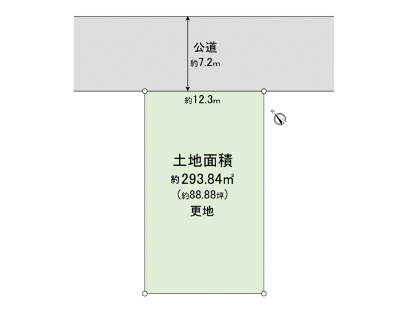 堺市西区浜寺昭和町2丁 土地 地形図 堺市西区浜寺昭和町2丁 土地 地形図