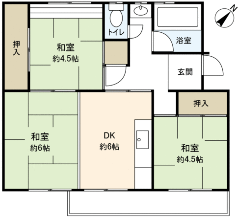 泉北桃山台第2団地 29棟 間取り 泉北桃山台第2団地 29棟 間取り