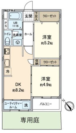 泉ケ丘コーポラス A3-1棟 間取り 泉ケ丘コーポラス A3-1棟 間取り