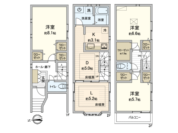 新宿区大久保2丁目 东京的房地产 三井房地产realty Fn5wta66