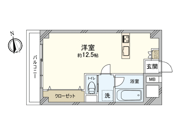 方南町コーポビアネーズ 間取り 方南町コーポビアネーズ 間取り