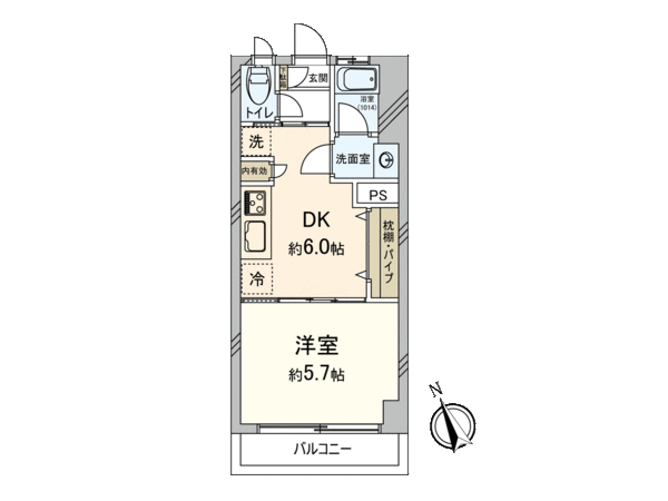 新宿第二コーポ 間取り 新宿第二コーポ 間取り