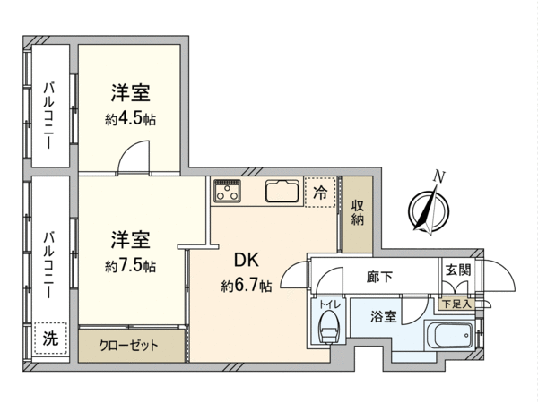第三宮庭マンション 間取り 第三宮庭マンション 間取り
