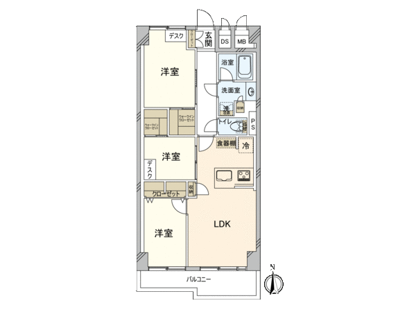 フジタ早稲田マンション 間取り フジタ早稲田マンション 間取り