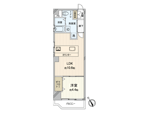 サニーコーポ新宿 間取り サニーコーポ新宿 間取り