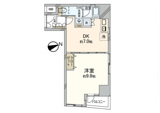 ストーク麻布K&S 間取り ストーク麻布K&S 間取り