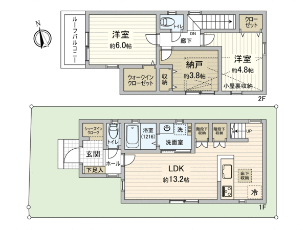杉並区荻窪3丁目 戸建 間取り 杉並区荻窪3丁目 戸建 間取り