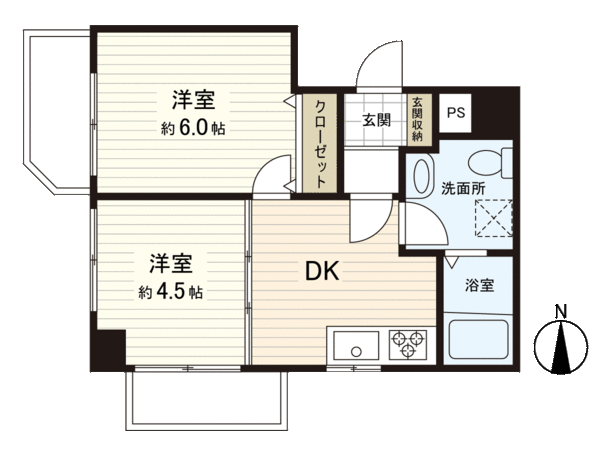 モナークマンション方南町 間取り モナークマンション方南町 間取り