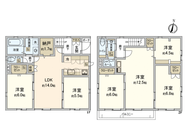 杉並区梅里二丁目 戸建 間取り 杉並区梅里二丁目 戸建 間取り