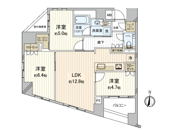 グローリオ高円寺 間取り グローリオ高円寺 間取り