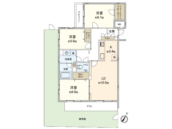 パークハイム東高円寺 間取り パークハイム東高円寺 間取り