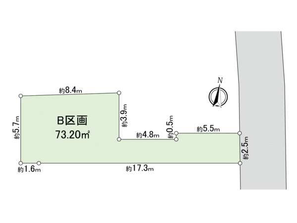 赤堤4丁目 土地 地形図 赤堤4丁目 土地 地形図