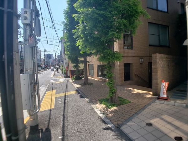 ホームズ東中野 前面道路 ホームズ東中野 前面道路