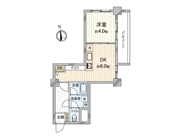 マンション沼袋 間取り マンション沼袋 間取り
