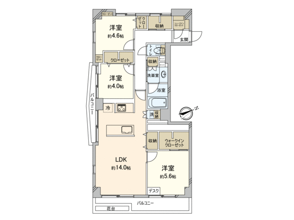 中野薬師マンション 間取り 中野薬師マンション 間取り